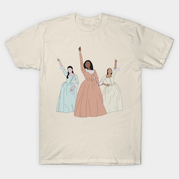 Angelica, eliza and peggy T-Shirt by Master Of None 